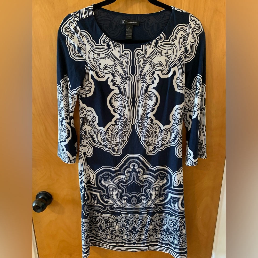 Dark Navy INC dress size XS